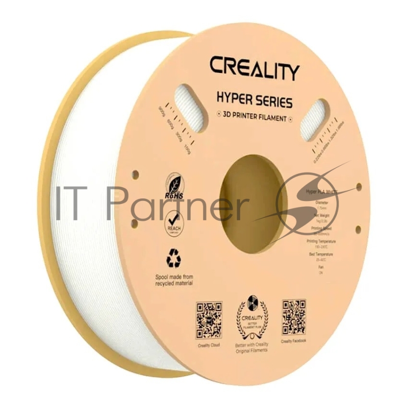 Пластик для принтера 3D Creality 3301010335 PLA d1.75мм 1кг 1цв.