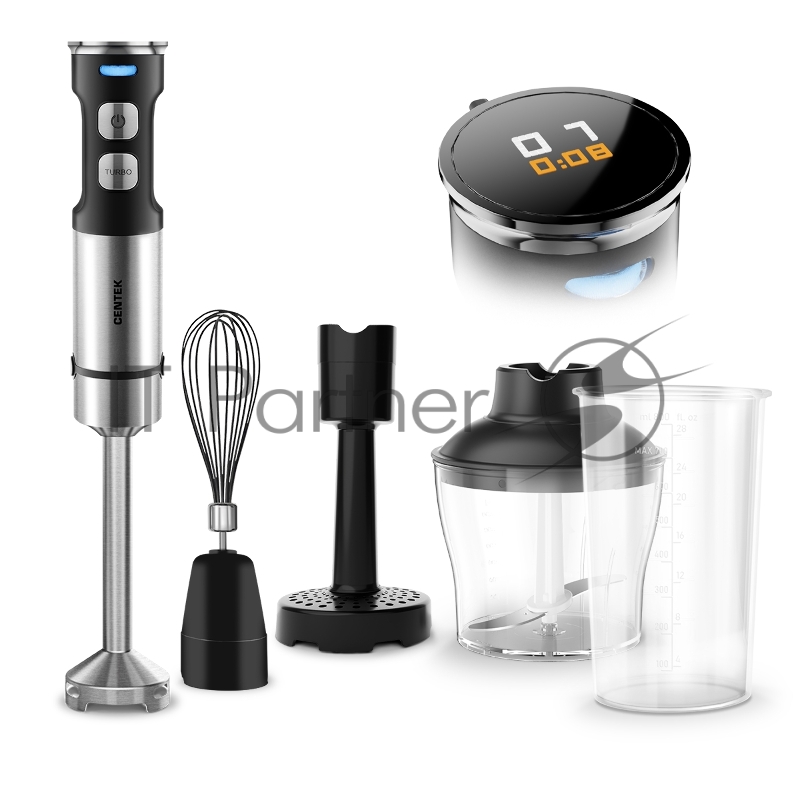 Блендер Centek CT-1366 (сталь)