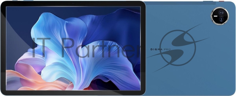 Планшет Digma Pro Eclipse T616 (2.0) 8C RAM8Gb ROM256Gb 11 In-Cell 1920x1200 4G 2Sim Android 14 голубой 20Mpix 8Mpix BT WiFi microSD 1Tb 8000mAh