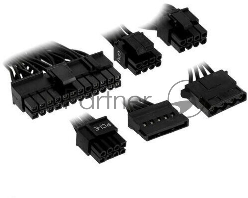 Блок питания Deepcool / GAMERSTORM PF650 R-PF650D-HA0B-CN, 650W, ATX2.4 80PLUS white, APFC, 20+4 pin, 4+4pin, 6xSata, 2xPCI-E (6+2pin), FAN 12CM, Кабель питания CN, Черный