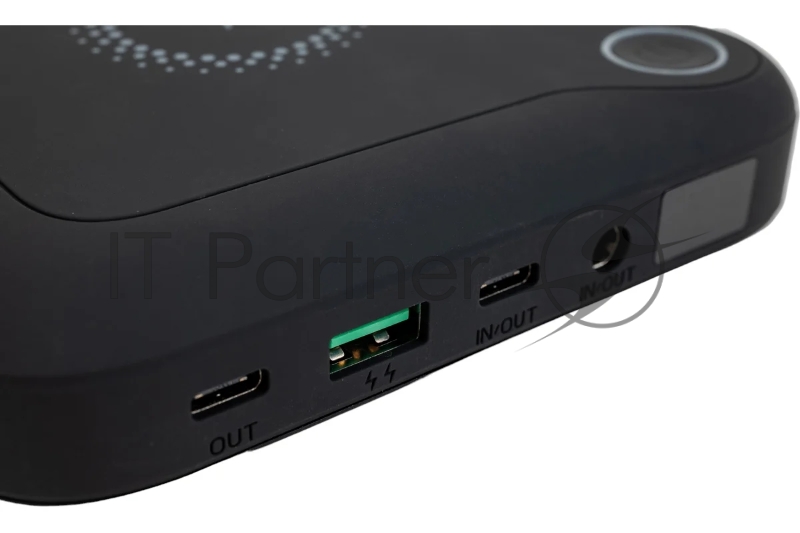 Универсальный внешний аккумулятор TopON TOP-T84, DC, USB, 2xType-C, 24000mAh (88,8 Wh), до 84Вт , Черный