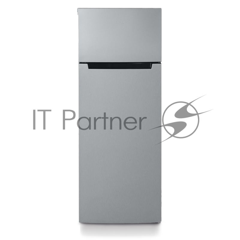 Холодильник Бирюса M6135 металлик двухкамерный 240/60л морозилка сверху, автоматическое оттаивание