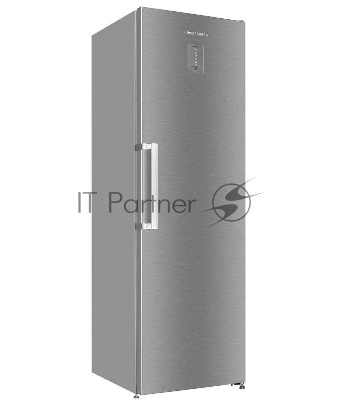 Морозильная камера Kuppersberg/ Отдельностоящая морозильная камера, габариты (ВхШxГ): 1860х595X650 мм, объем 280л, 41 дБ, No frost, ледогенератор, сталь/нержавейка