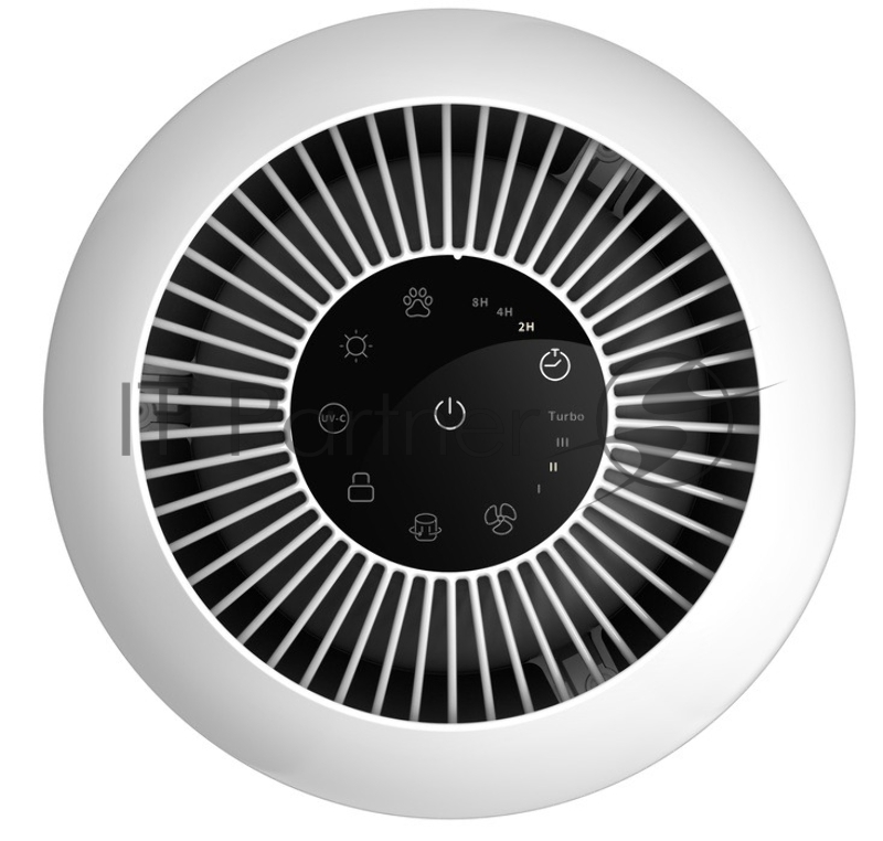 Очиститель воздуха Neoclima NP170RW, 35Вт, 170 м3/ч, с круглым дисплеем, белый