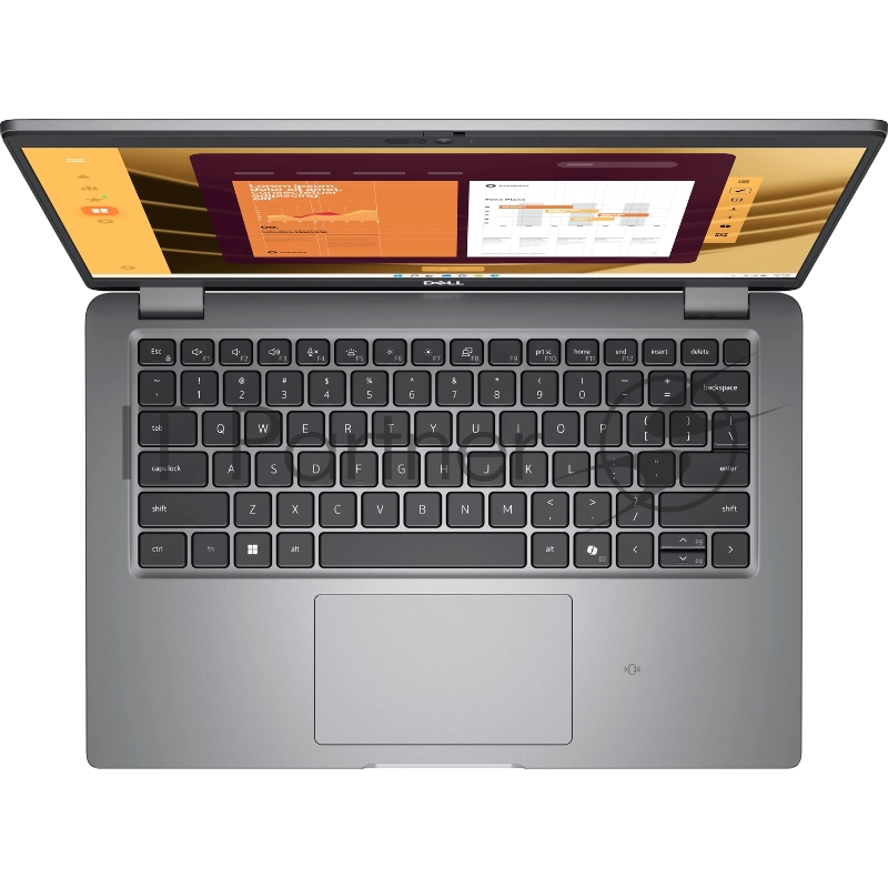 Ноутбук Dell Latitude 5450 14(1920x1080 (матовый) IPS)/Intel Core Ultra 7 155U(1.4Ghz)/16384Mb/512SSDGb/ Graphics/Cam/BT/WiFi/42WHr/war 1y/1.4kg/Silver/Ubuntu + (210-BLMB)