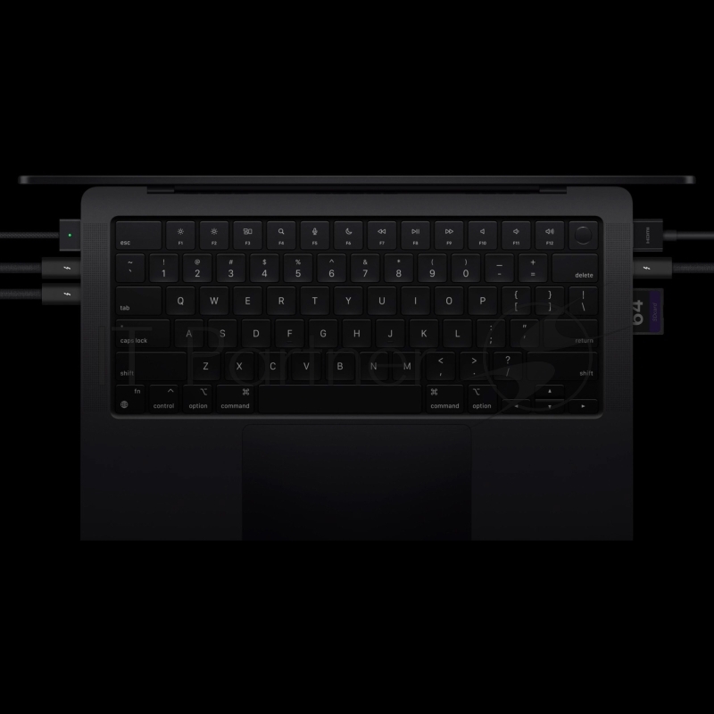 Ноутбук 14-inch MacBook Pro: Apple M4 Pro 12-core CPU, 16-core GPU/24GB/512GB SSD - Space Black/RU