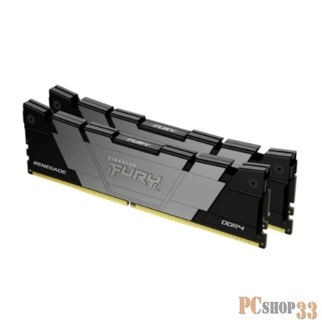 Память оперативная Kingston 32GB 4600MT/s DDR4 CL19 DIMM (Kit of 2) 1Gx8 FURY Renegade Black
