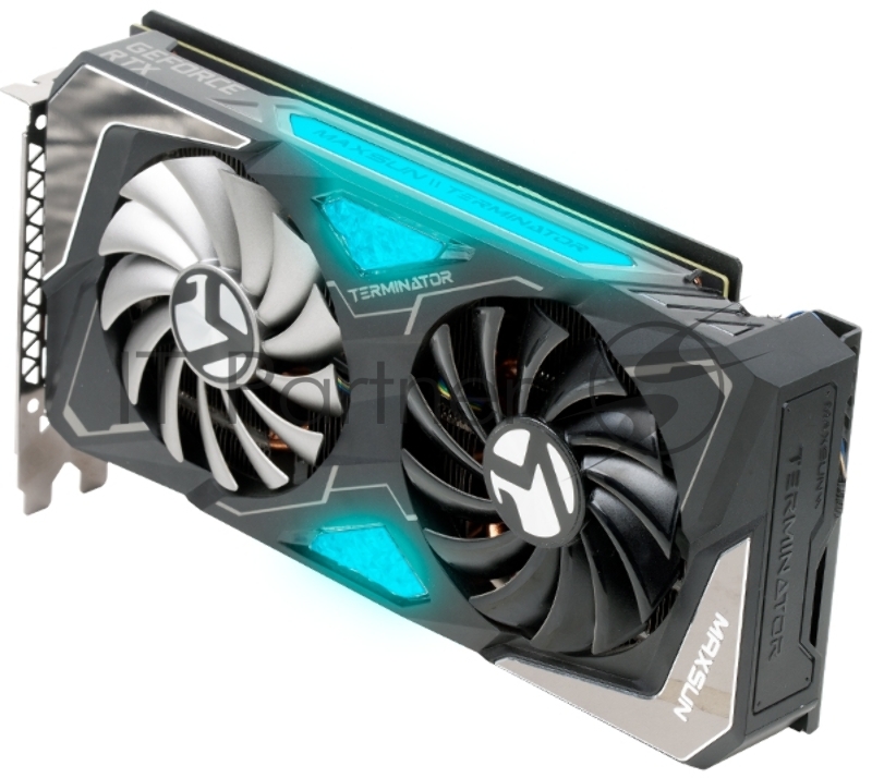Видеокарта MAXSUN GeForce RTX 3060 12 ГБ 192-bit GDDR6 HDMIx1/DPx3 (MS-GeForce RTX3060 Terminator12G S1)