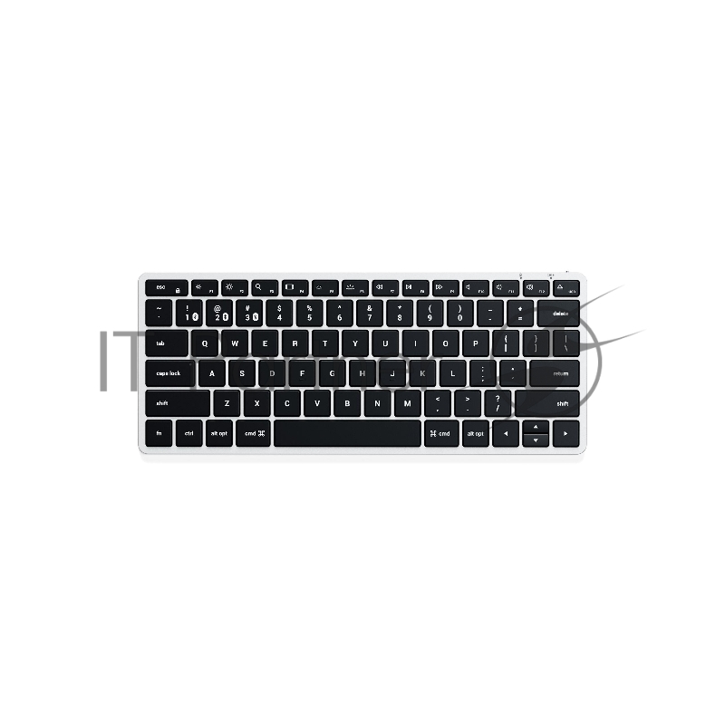 Клавиатура беспроводная Satechi Slim X1 Bluetooth Backlit Keyboard, Bluetooth, Серебристый ST-BTSX1S-RU