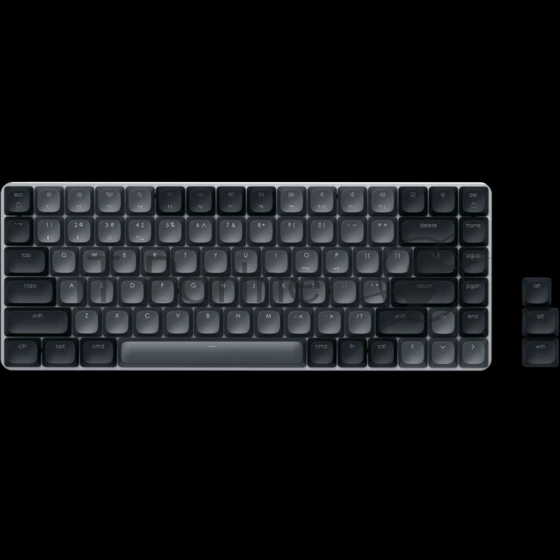 Клавиатура беспроводная механическая Satechi SM1 Slim Mechanical Backlit Bluetooth Keyboard, Серый Черный ST-KSM1DK-RU