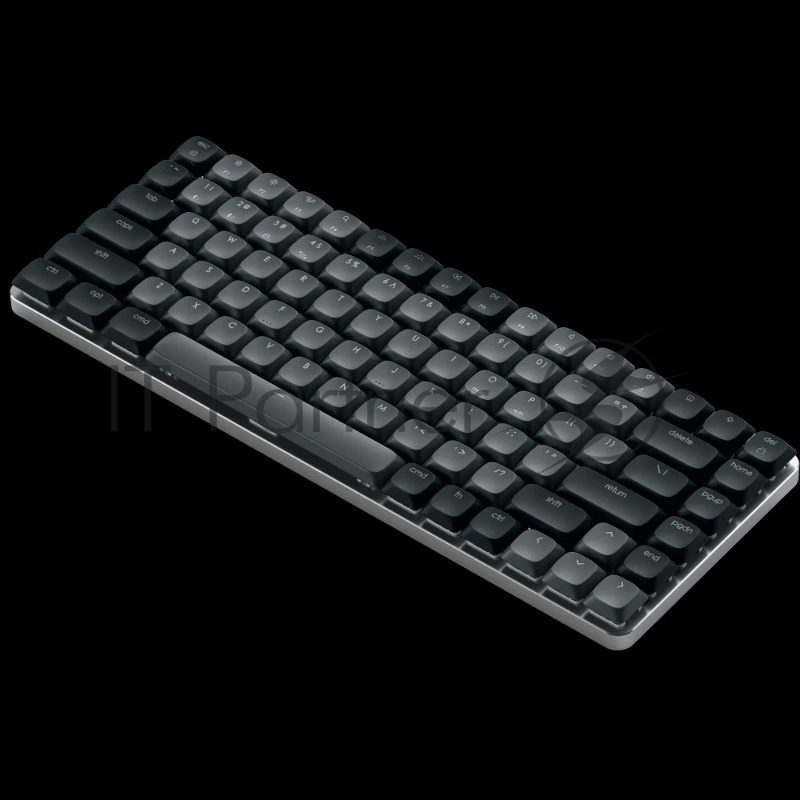 Клавиатура беспроводная механическая Satechi SM1 Slim Mechanical Backlit Bluetooth Keyboard, Серый Черный ST-KSM1DK-RU