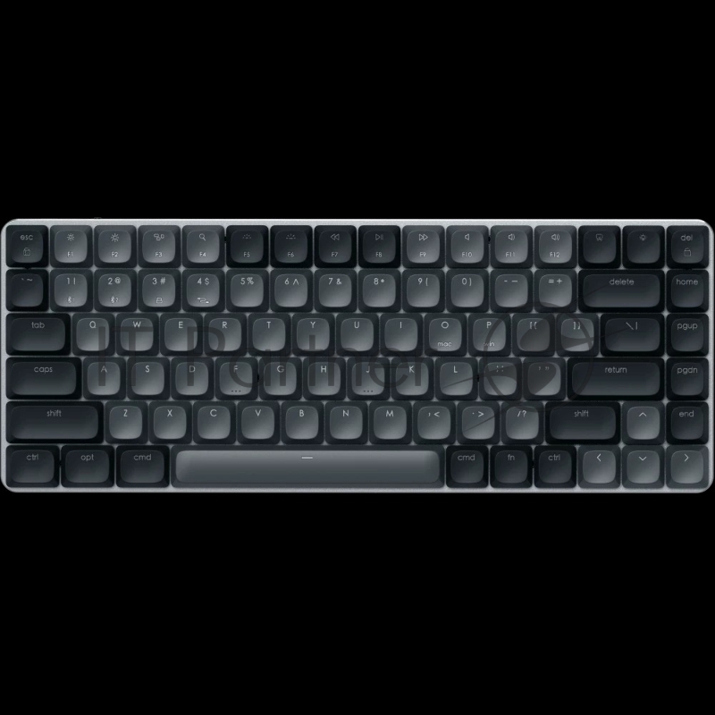 Клавиатура беспроводная механическая Satechi SM1 Slim Mechanical Backlit Bluetooth Keyboard, Серый Черный ST-KSM1DK-RU
