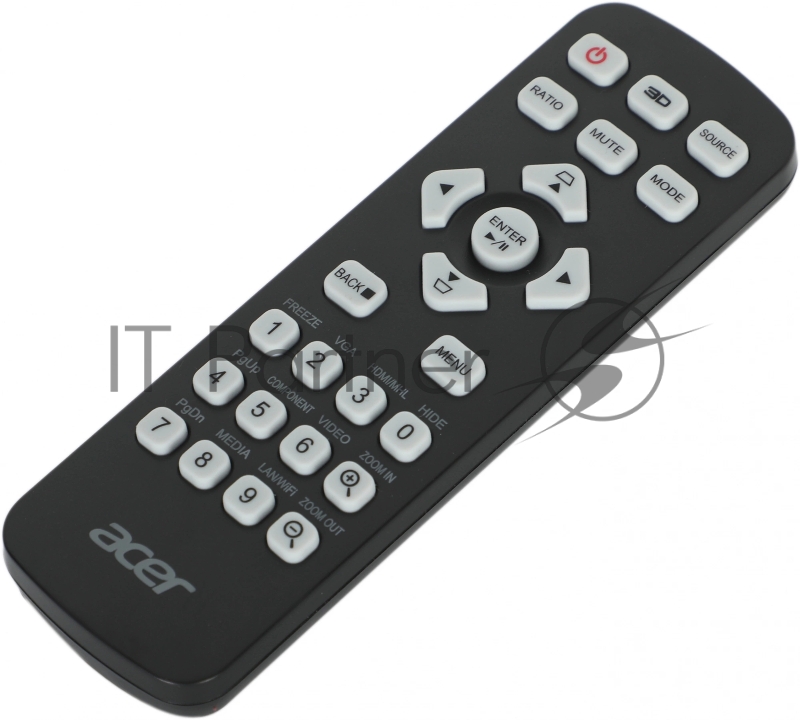 Проектор Acer X1128H, DLP, SVGA, 4800 Lm, 20000:1, EMEA, 2.7 Kg, EURO Power