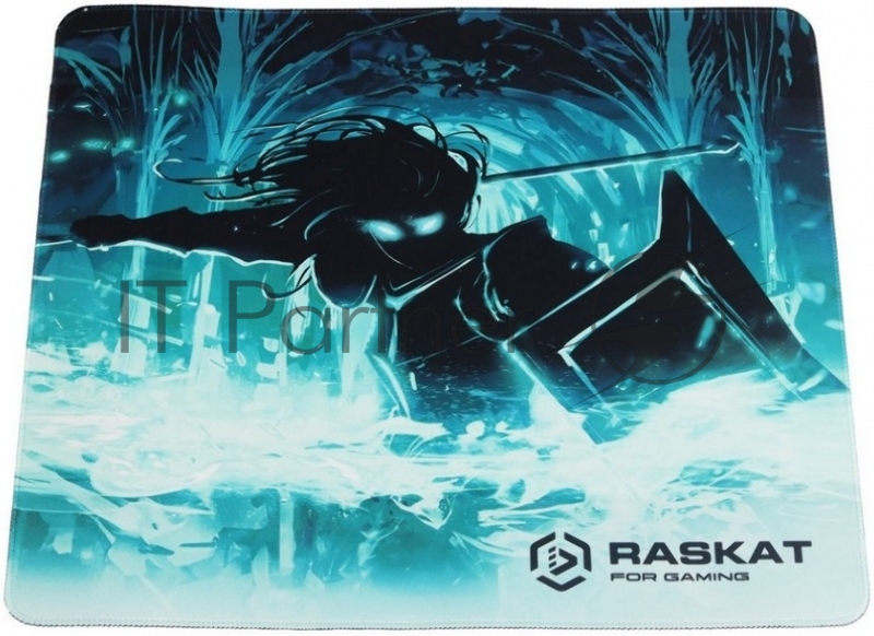 Коврик для мышки Raskat Paladin IP - M (450*400*3мм, резина+ткань, прошитый край)