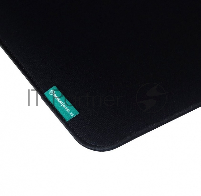Коврик для мышки Raskat Black XS (300*250, резина+ткань, прошитый край)