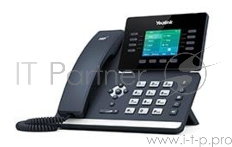 YEALINK SIP-T52S, 12 аккаунтов, Bluetooth, USB, GigE, без БП