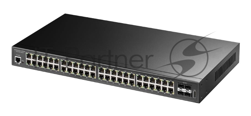 Коммутатор 48-Port Layer 2 Managed Gigabit PoE++ Switch with 4 10G SFP ports 720W