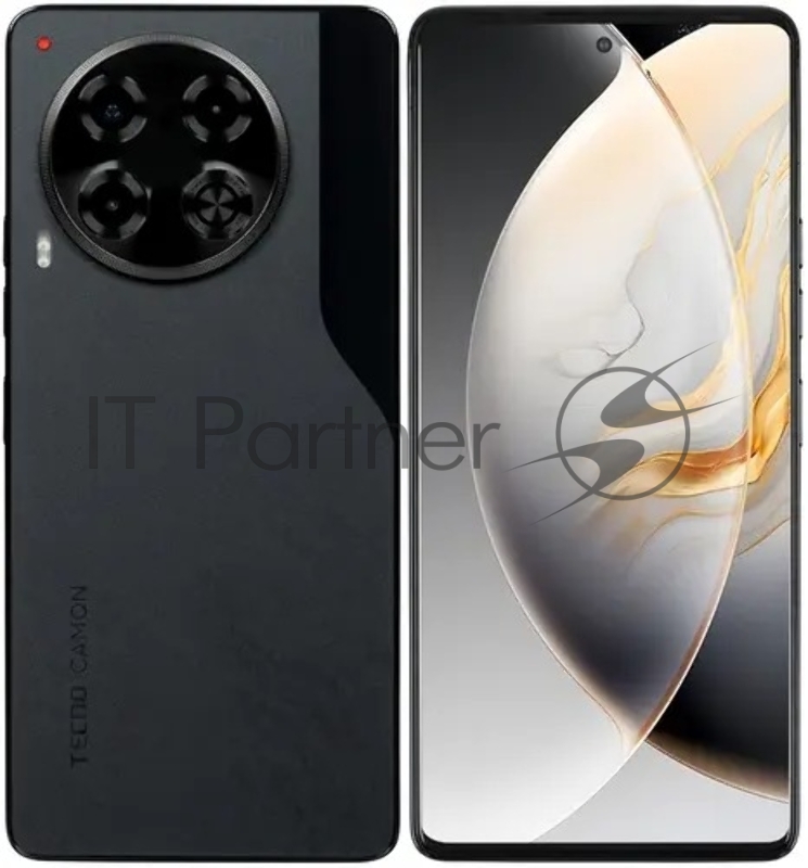 Смартфон Tecno Camon 30 5G 256Gb 8Gb моноблок 3G 4G 6.78 1080x2436 Android 14 50Mpix 802.11 a/b/g/n/ac NFC GPS GSM900/1800 TouchSc Protect
