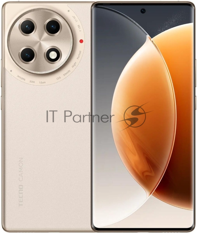 Смартфон Tecno Camon 30S Pro 8/256Gb золотистый