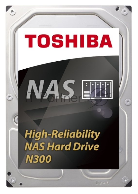 Жесткий диск 4TB Toshiba N300 (HDWQ140UZSVA) {SATA 6.0Gb/s, 7200 rpm, 128Mb buffer, 3.5