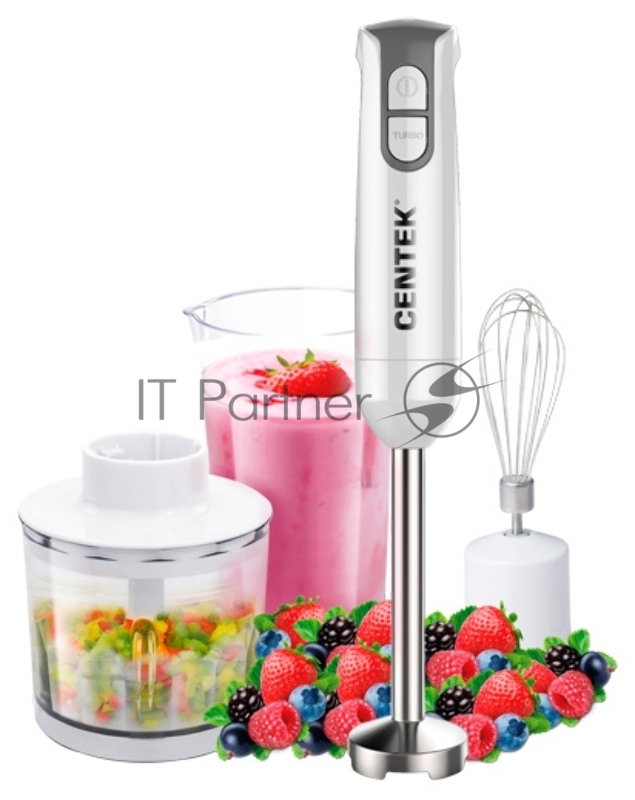 Блендер Centek CT-1336 белый/серый