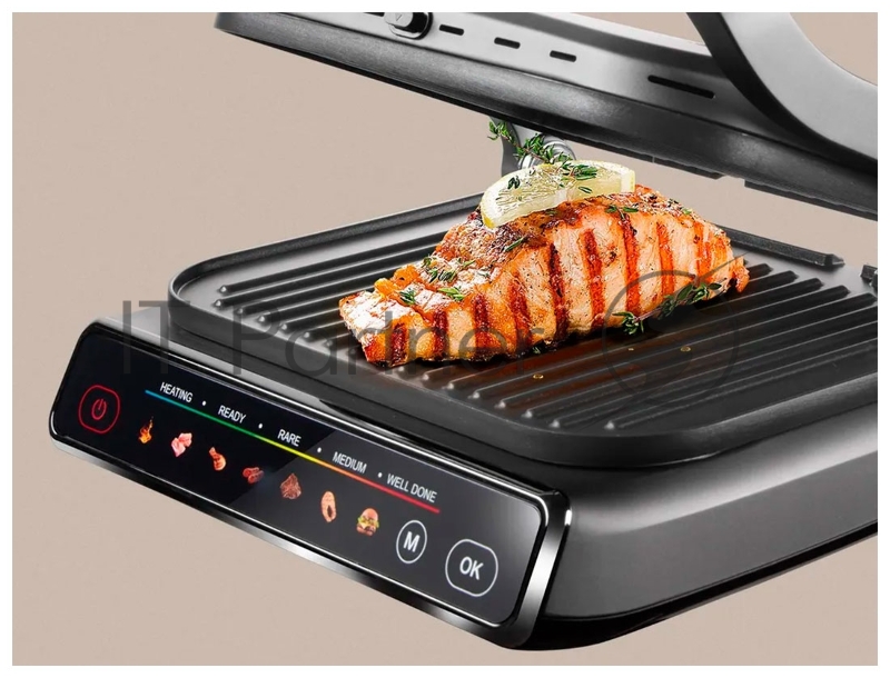 Гриль Redmond SteakMaster GM-300, cерый/металл