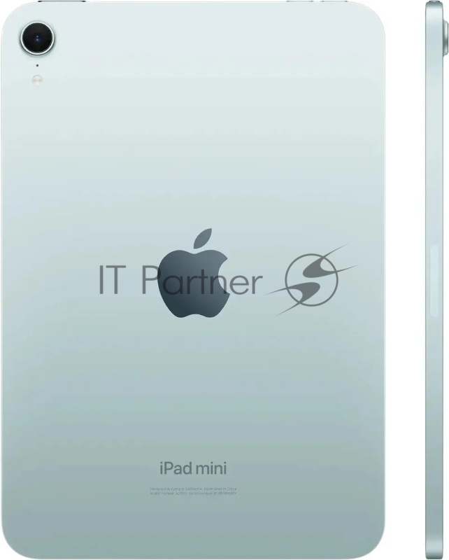 Планшет Apple iPad mini 2024 A2993 A17 Pro 6С RAM8Gb ROM128Gb 8.3 IPS 2266x1488 iOS голубой 12Mpix 12Mpix BT WiFi 10hr
