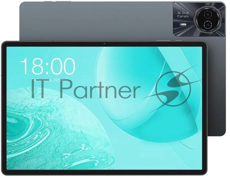 Планшет Teclast Odea S11 T606 (2.2) 8C RAM6Gb ROM256Gb 11 IPS 1920x1200 Android 14 серый 13Mpix 8Mpix BT WiFi microSD 1Tb 10000mAh