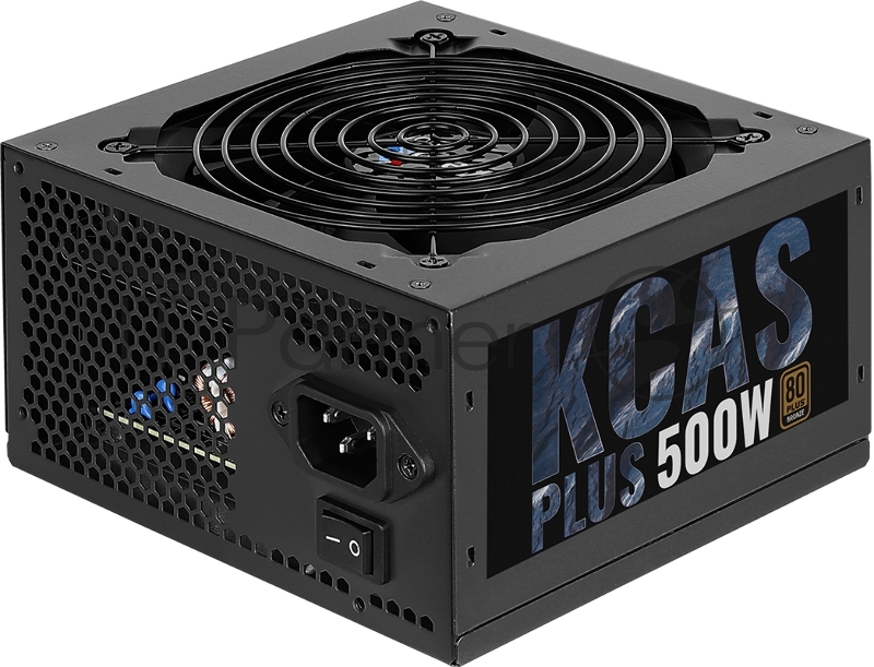 Блок питания Formula KCAS-500 PLUS { 80+ bronze (24+4+4pin) APFC 120mm fan 7xSATA RTL}