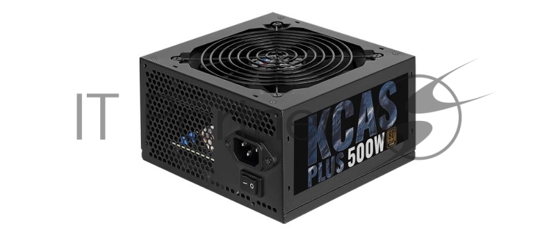 Блок питания Formula KCAS-500 PLUS { 80+ bronze (24+4+4pin) APFC 120mm fan 7xSATA RTL}