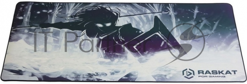Коврик для мышки Raskat Paladin CG - L (900*400*3, резина+ткань, прошитый край, ч/б рисунок)
