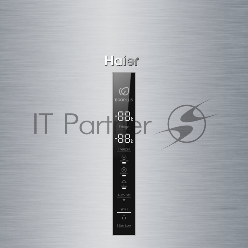 Холодильник Haier C2F637CXRGU1 нержавеющая сталь, двухкамерный, 278/108л, морозилка снизу, No Frost