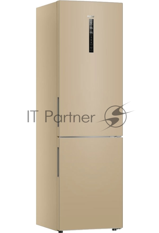Холодильник Haier C2F637CGGU1 золотистый, двухкамерный, 278/108л, морозилка снизу, No Frost