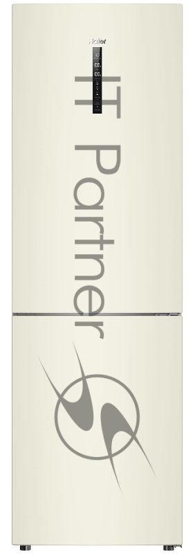 Холодильник Haier C2F636CCRGU1 бежевый, двухкамерный, 256/108л, морозилка снизу, No Frost