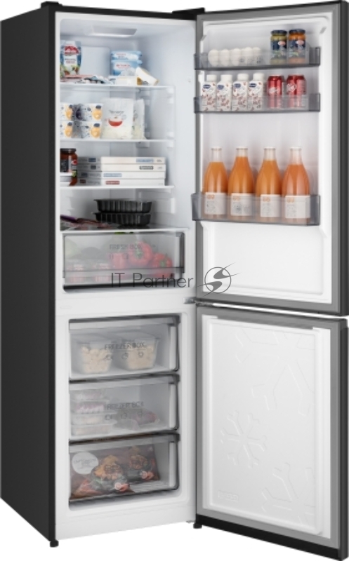 Холодильник Weissgauff WRK 185 Total NoFrost Inverter Black