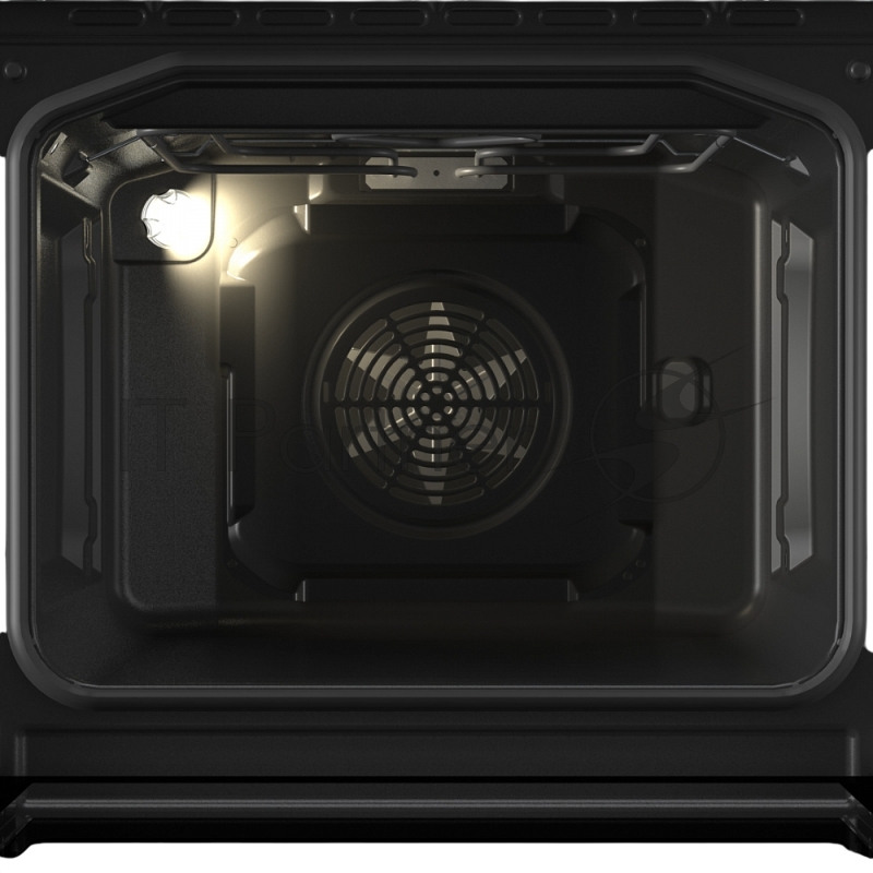 Плита Gorenje, комбинированная, 60 см, объем 71 л, электронный программатор с аналоговым дисплеем, автоматический электроподжиг, очистка паром AquaClean, энергоэффективность А, цвет бежевый