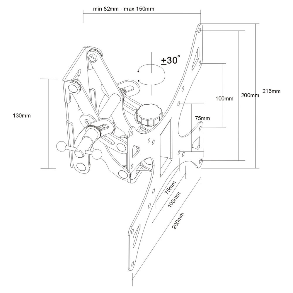 Кронштейн Benatek LCD-FOCUS-B