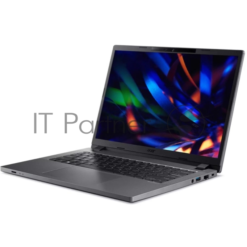 Ноутбук ACER TravelMate TMP214-55-G2-5591 14(1920x1200 (матовый) IPS)/Intel Core i5 1334U(1.3Ghz)/16384Mb/512PCISS HD/Cam/BT/WiFi/50WHr/war 1y/1.5kg/Silver/NoOS