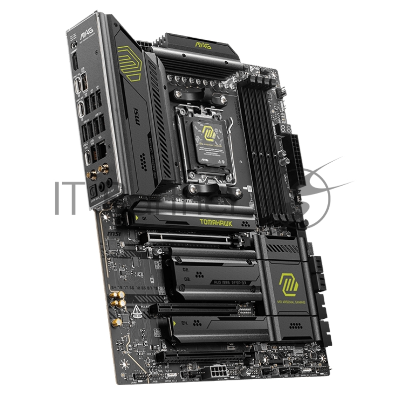 Материнская плата MSI MAG X870E TOMAHAWK WIFI SocketAM5 AMD X870 4xDDR5 ATX AC`97 8ch(7.1) 5Gigabit RAID+HDMI