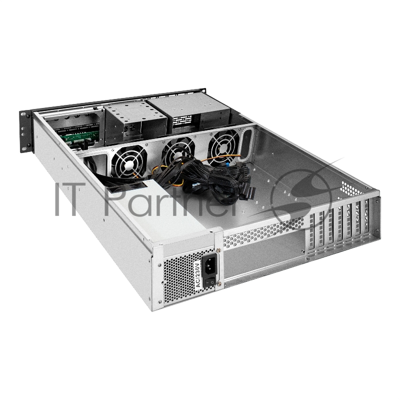 Серверный корпус ExeGate Pro 2U650-06/2U2098L (RM 19, высота 2U, глубина 650, БП 2U-500ADS, USB+USB3.0)