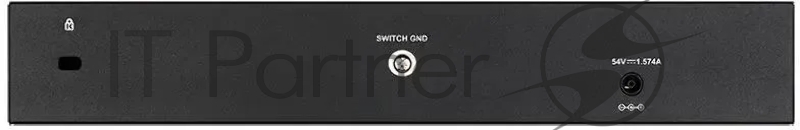 Коммутатор D-Link DGS-1210-10P/FL2A Управляемый L2 коммутатор с 8 портами 10/100/1000Base-T и 2 портами 1000Base-X SFP (8 портов PoE 802.3af/at, PoE бюджет 65 Вт)