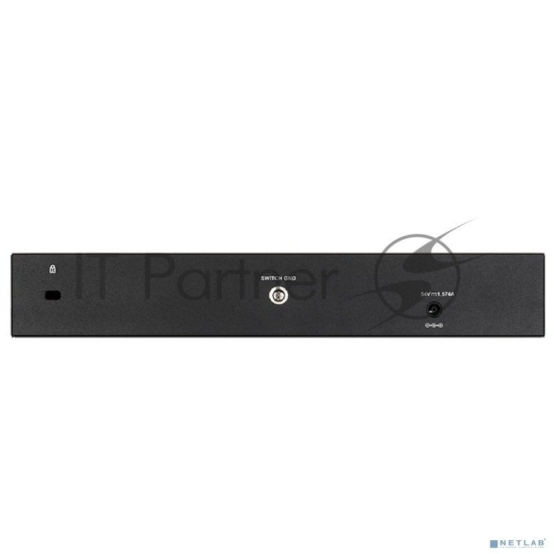 Коммутатор D-Link DGS-1210-10P/FL2A Управляемый L2 коммутатор с 8 портами 10/100/1000Base-T и 2 портами 1000Base-X SFP (8 портов PoE 802.3af/at, PoE бюджет 65 Вт)