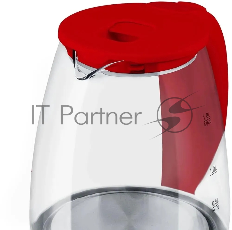 Чайник Blackton Bt KT1800G Red. Мощность: 1500 Вт, Максимальный объем: 1.8 л