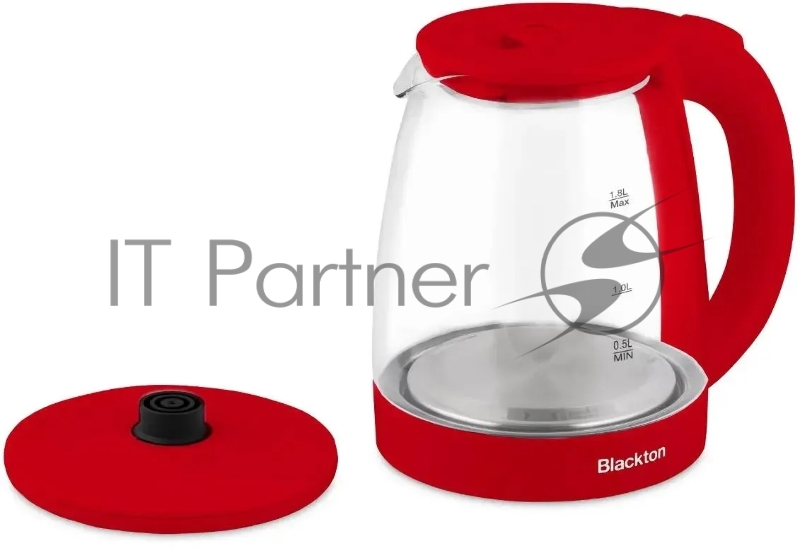 Чайник Blackton Bt KT1800G Red. Мощность: 1500 Вт, Максимальный объем: 1.8 л
