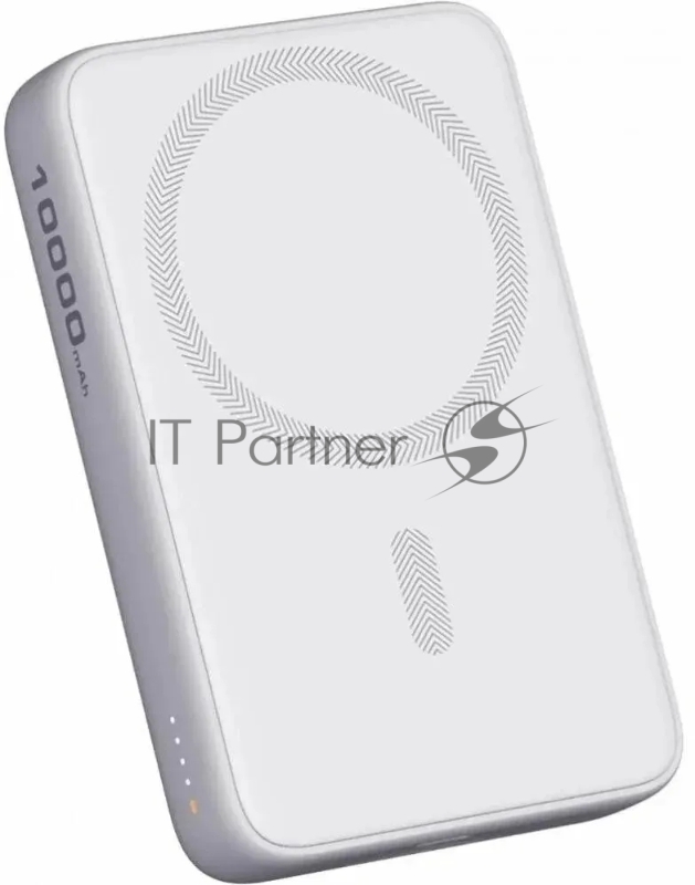 Внешний аккумулятор Aukey Magnetic 10000 Qi White