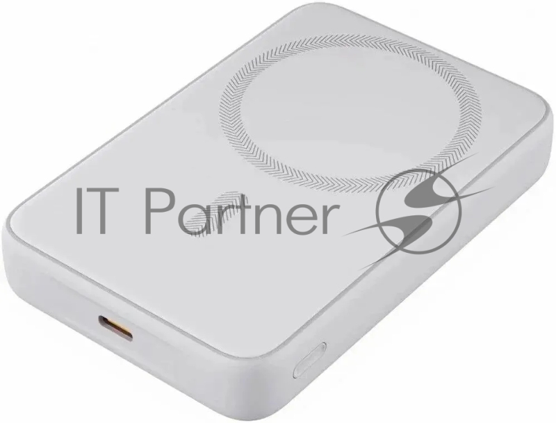 Внешний аккумулятор Aukey Magnetic 10000 Qi White