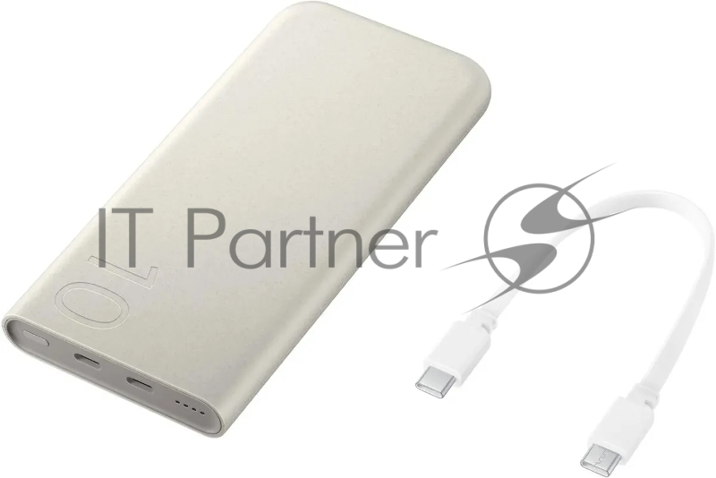 Мобильный аккумулятор Samsung EB-P3400 10000mAh 1.5A бежевый (EB-P3400XURGRU)