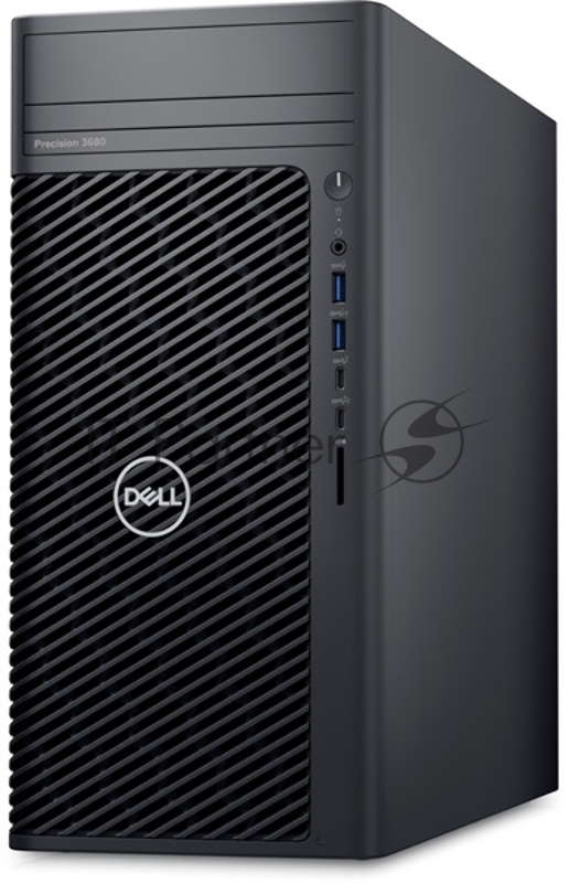 Персональный компьютер Dell Precision 3680 Tower Core i7-14700 (2,1GHz) 16GB (1x16GB) DDR5, 512GB SSD, Nvidia RTX A2000, 12GB GDDR6, 1000W, TPM, No Optical Drive, Windows 11 Pro Multilang, 1YW