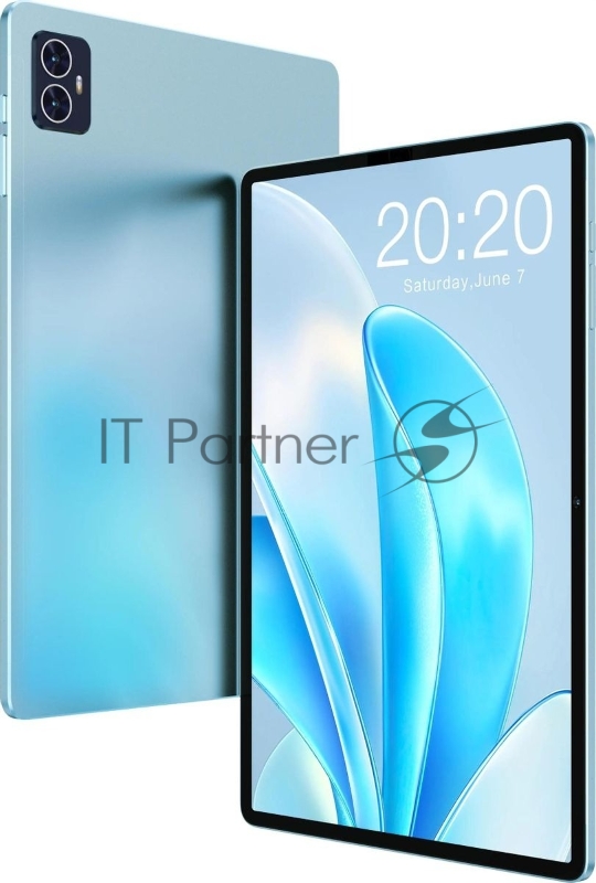 Планшет Teclast M50S T606 (1.6) 8C RAM4Gb ROM128Gb 10.1 IPS 1280x800 Android 14 голубой 13Mpix 5Mpix BT WiFi microSD 256Gb 6000mAh 10hr