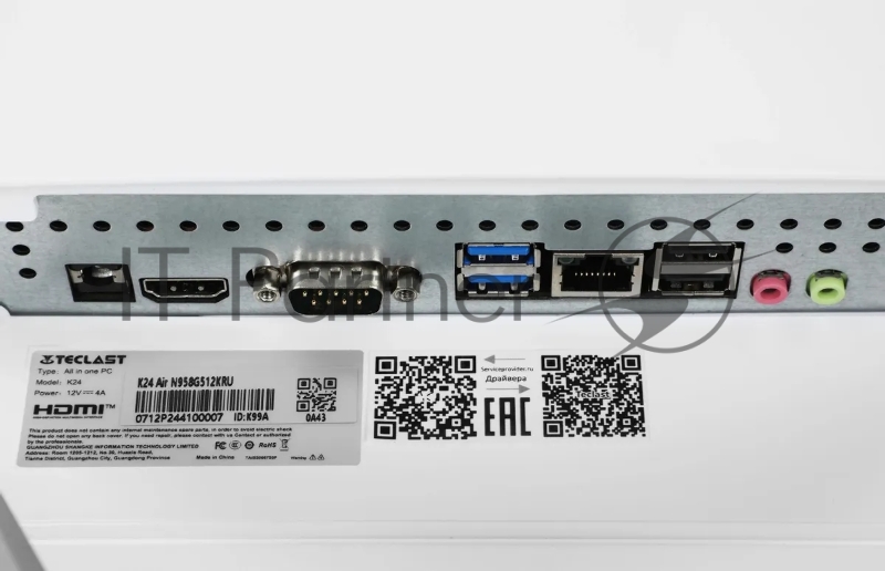 Моноблок Teclast K24 Air N958G512KRP 23.8FHD/Intel N95/8G D4/512G SSD/HDMI/COM/WIFI&BT